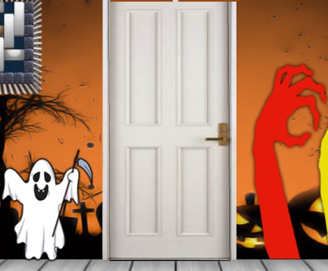 Find Halloween Ghost Skull