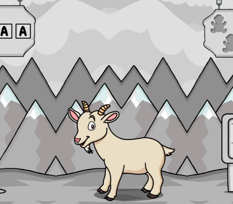 Help The Baby Hungry Goat