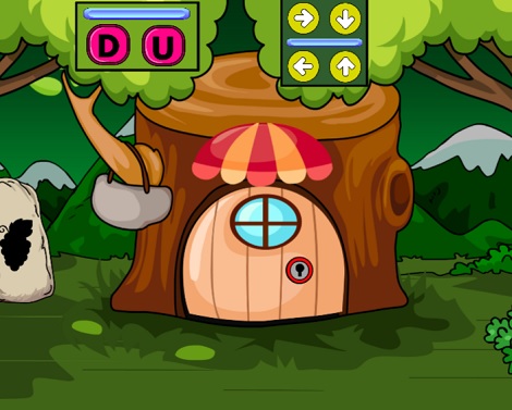 Happy Monkey Family Escape