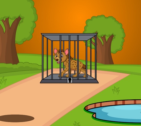 Rescue The Little Hyena