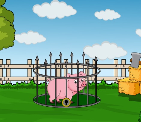 Rescue The Cute Farm Pig