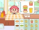ハンバーガー屋さんのお仕事ゲーム キュート キッチン