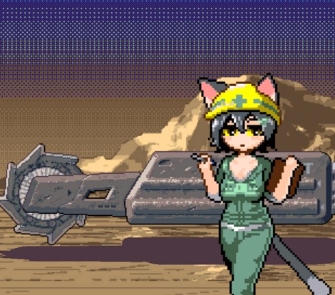 ゲンバネコミミショウジョ