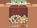 注文された商品を作るスイカゲーム風パズルゲーム Sushi Go