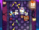 魔法を敵にぶつけていくブロック崩し風ゲーム Pop! Pow! Witch Pong!