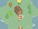 素材を集めて村を大きくしていくゲーム クレイジーバイキングライフ