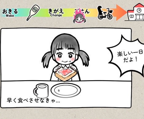 保育園送り