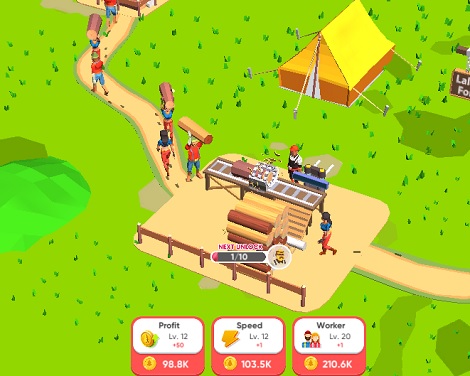 Idle Lumber Mill