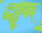 世界地図から指定された国をクリックして当てるゲーム Geo Quiz