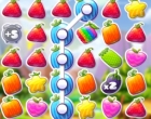 同じ果物をなぞって消していくパズルゲーム フルーツ クラッシュ フレンジー