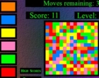色を1色に染めていくパズルゲーム カラーインフェクション