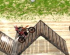 障害物を乗り越えて進む3Dバイクゲーム インフィニット バイク トライアルズ