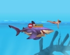 魚などを食べてサメを成長させるアクションゲーム ハングリー シャーク アリーナ