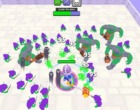密集した敵を倒して進んでいくゲーム ハイパー ナイト
